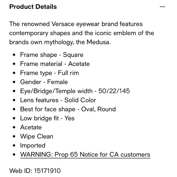 Versace Black and Gold Women's Low Bridge Fit Sunglasses, VE4431F50-X - Picture 7 of 10